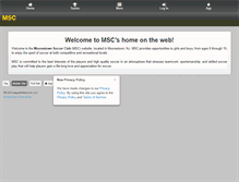 Tablet Screenshot of moorestownsoccer.com